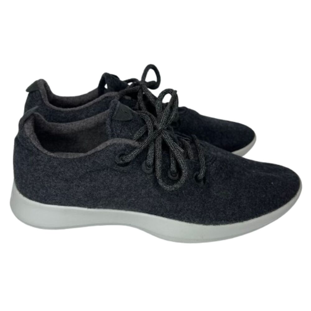 Allbirds Men's Wool Runners Dark Gray Merino Wool Lightweight Sneakers Size 11